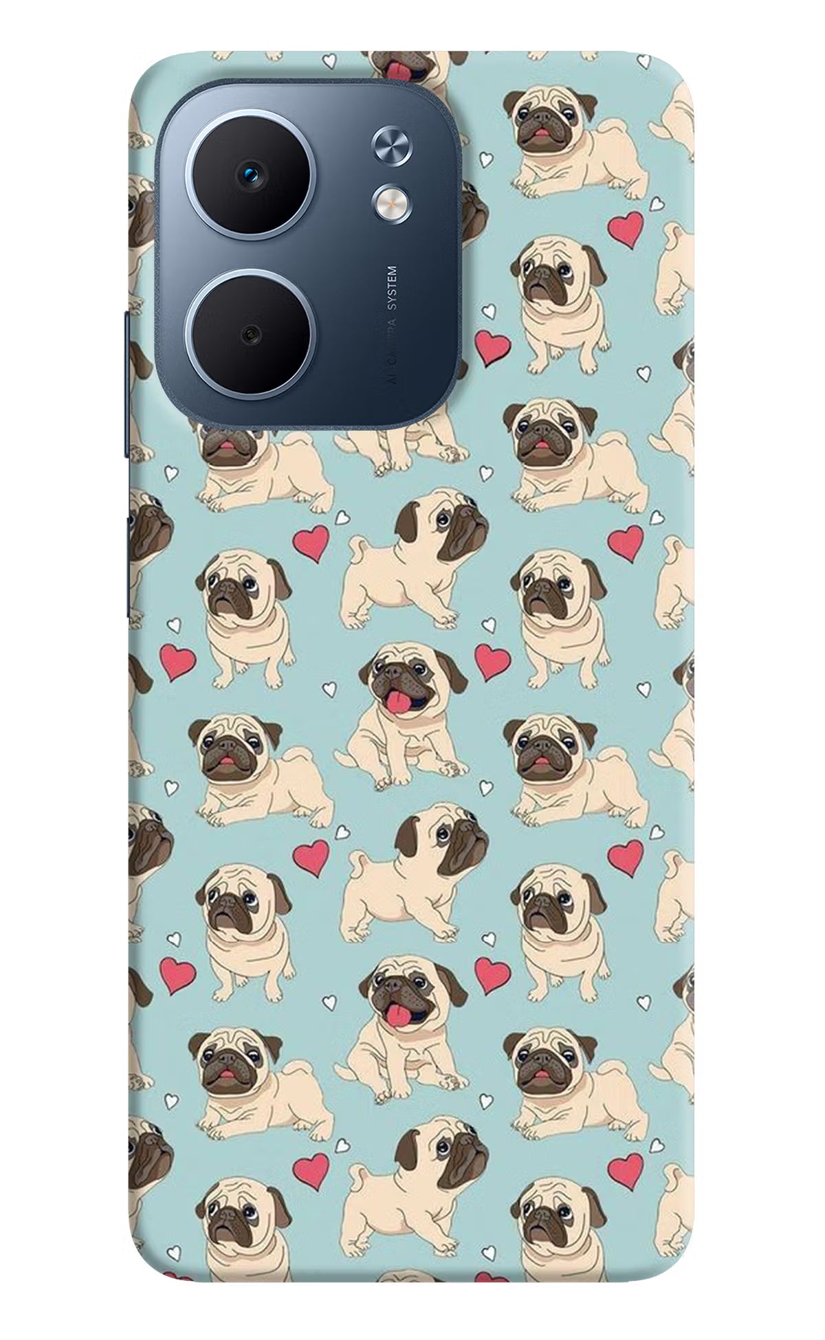 Pug Dog Oppo A5x 5G Hard Case Back Cover by Casekaro