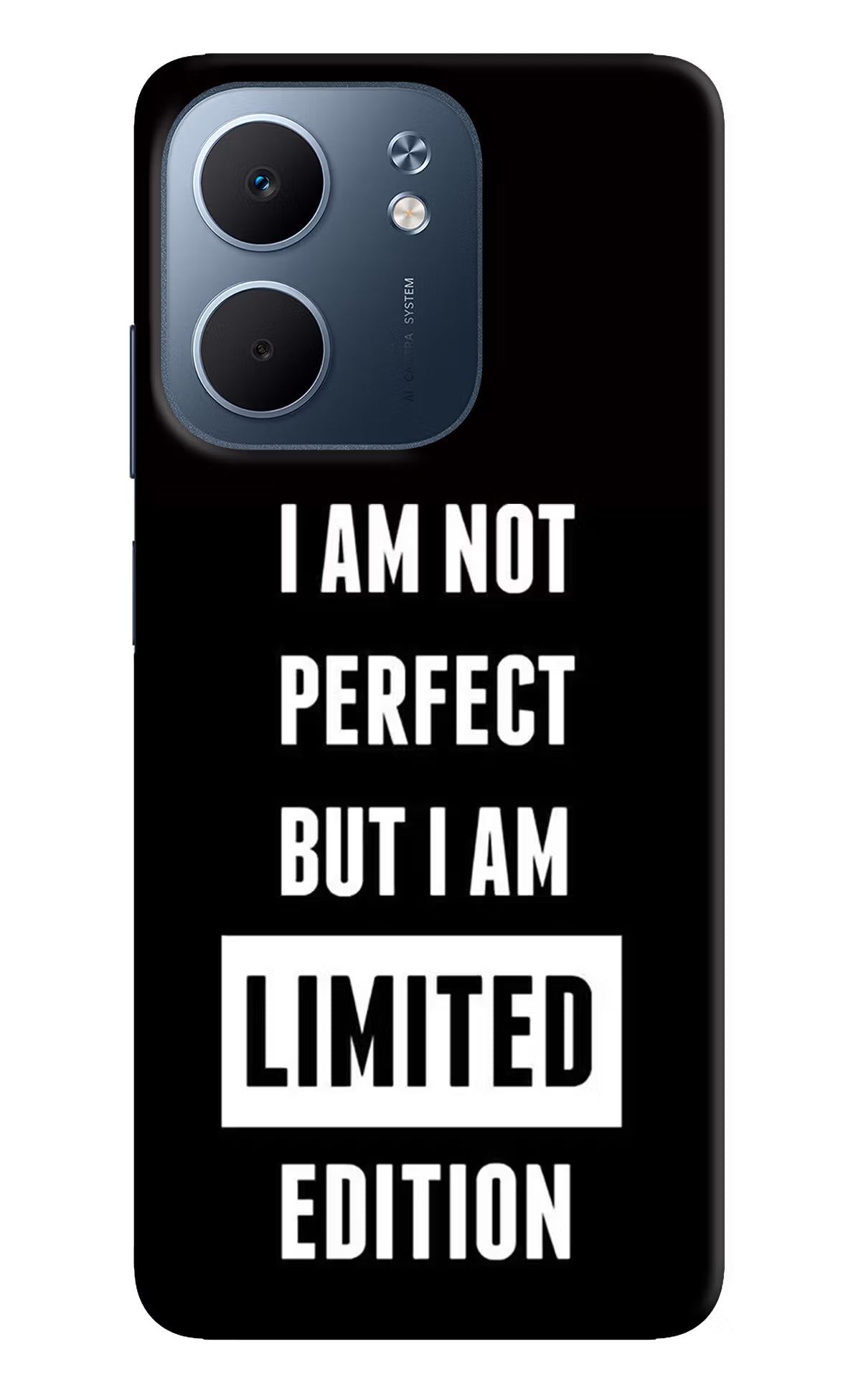 I Am Not Perfect But I Am Limited Edition Oppo A5x 5G Hard Case Back Cover by Casekaro