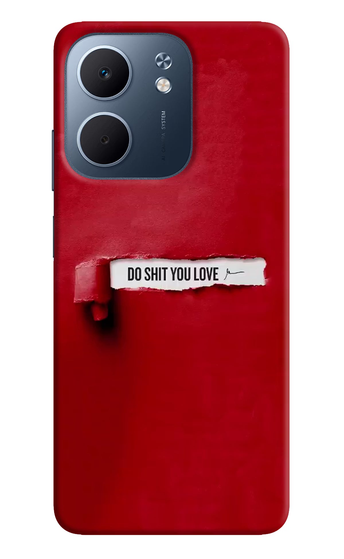 Do Shit You Love Oppo A5x 5G Hard Case Back Cover by Casekaro