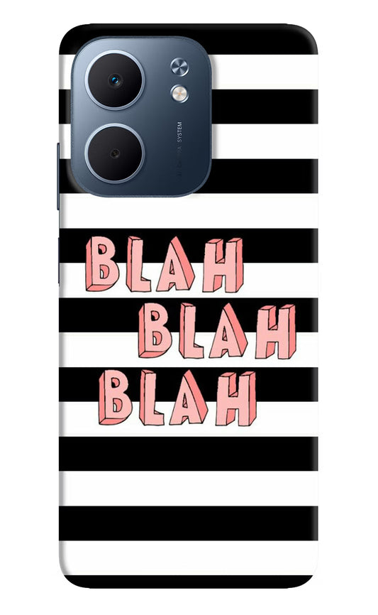 Blah Blah Blah Oppo A5x 5G Hard Case Back Cover by Casekaro