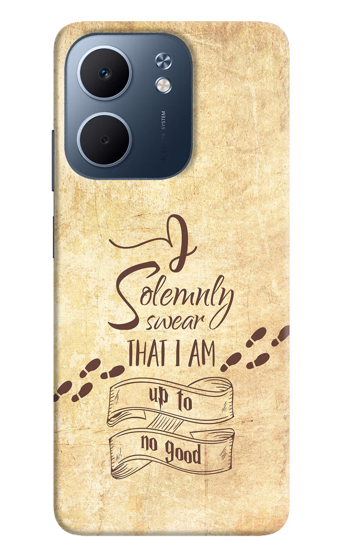 I Solemnly swear that i up to no good Oppo A5x 5G Hard Case Back Cover by Casekaro