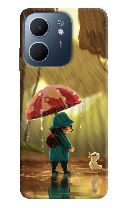 Rainy Day Oppo A5x 5G Hard Case Back Cover by Casekaro