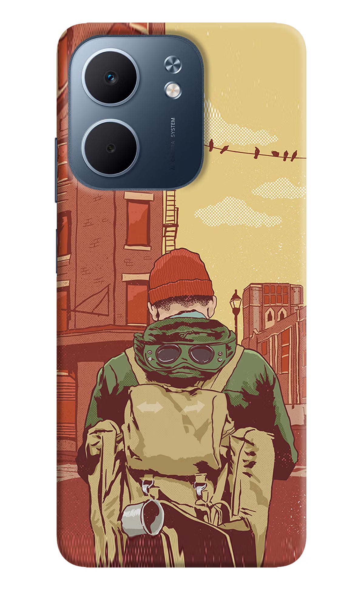 Adventurous Oppo A5x 5G Hard Case Back Cover by Casekaro