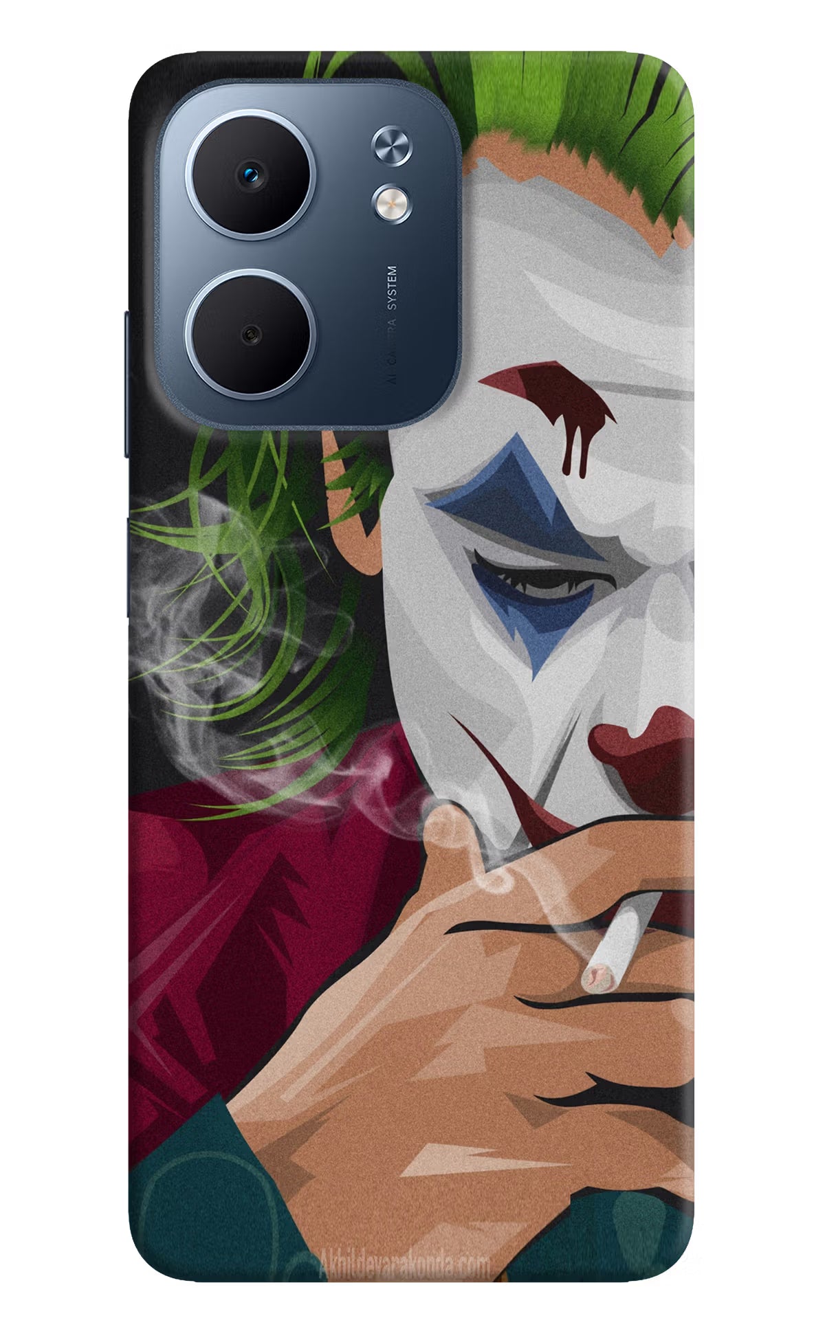 Joker Smoking Oppo A5x 5G Hard Case Back Cover by Casekaro