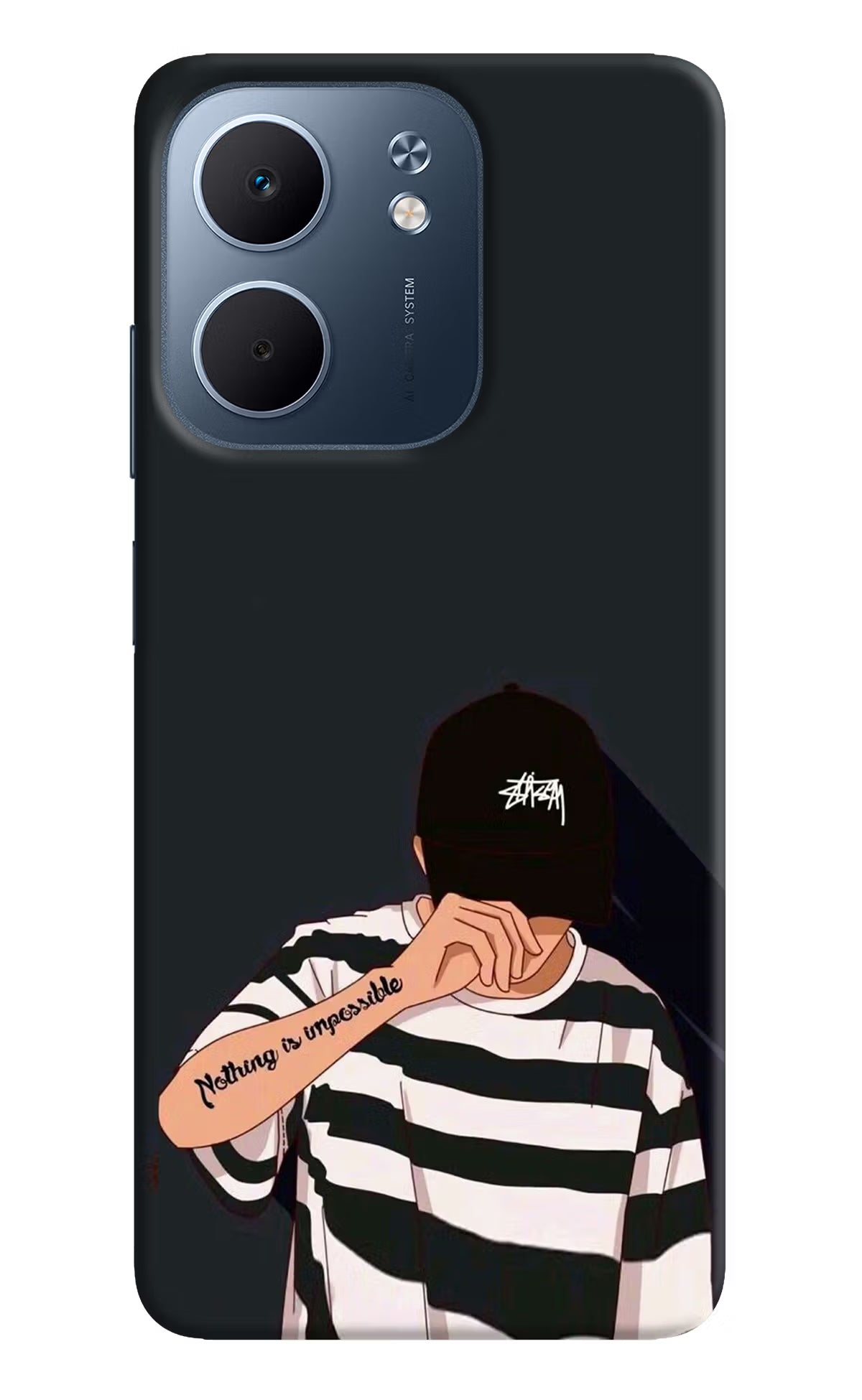 Aesthetic Boy Oppo A5x 5G Hard Case Back Cover by Casekaro