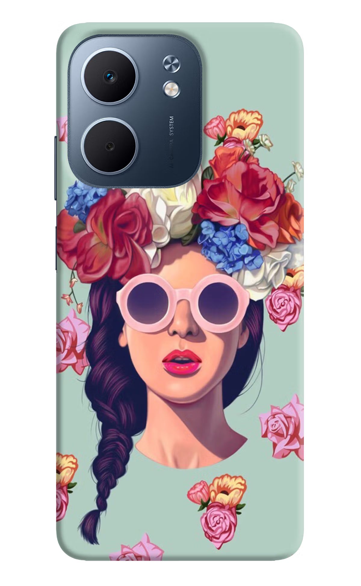 Pretty Girl Oppo A5x 5G Hard Case Back Cover by Casekaro