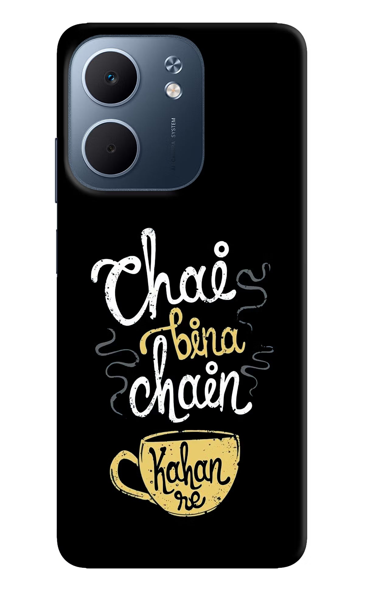 Chai Bina Chain Kaha Re Oppo A5x 5G Hard Case Back Cover by Casekaro