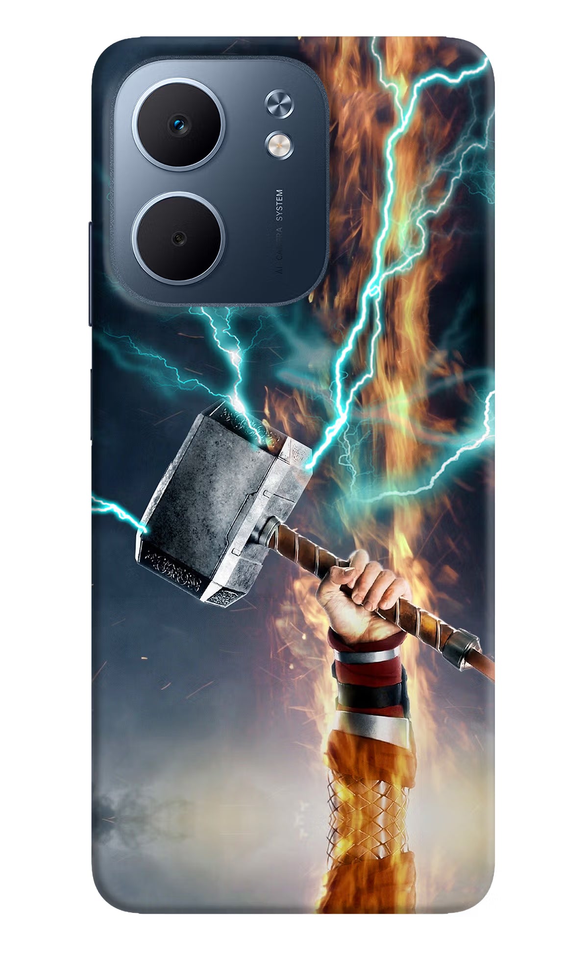 Thor Hammer Mjolnir Oppo A5x 5G Hard Case Back Cover by Casekaro
