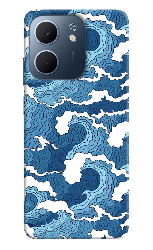 Blue Waves Oppo A5x 5G Hard Case Back Cover by Casekaro
