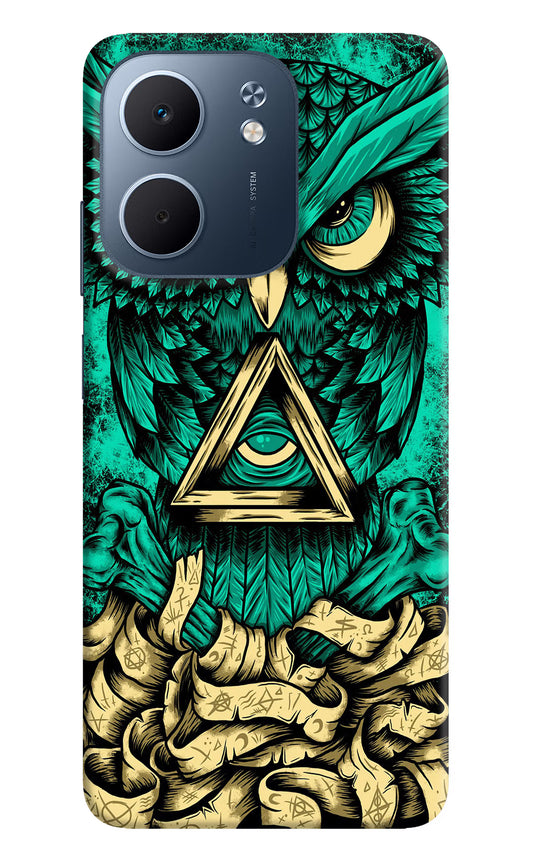 Green Owl Oppo A5x 5G Hard Case Back Cover by Casekaro