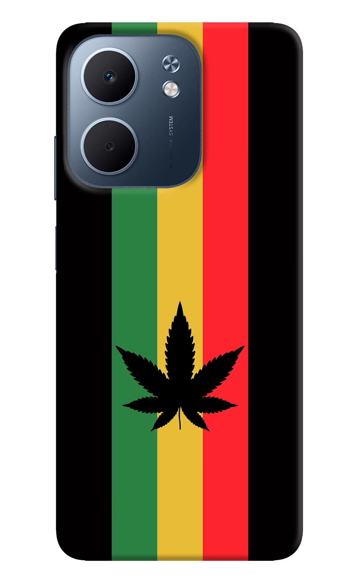 Weed Flag Oppo A5x 5G Hard Case Back Cover by Casekaro