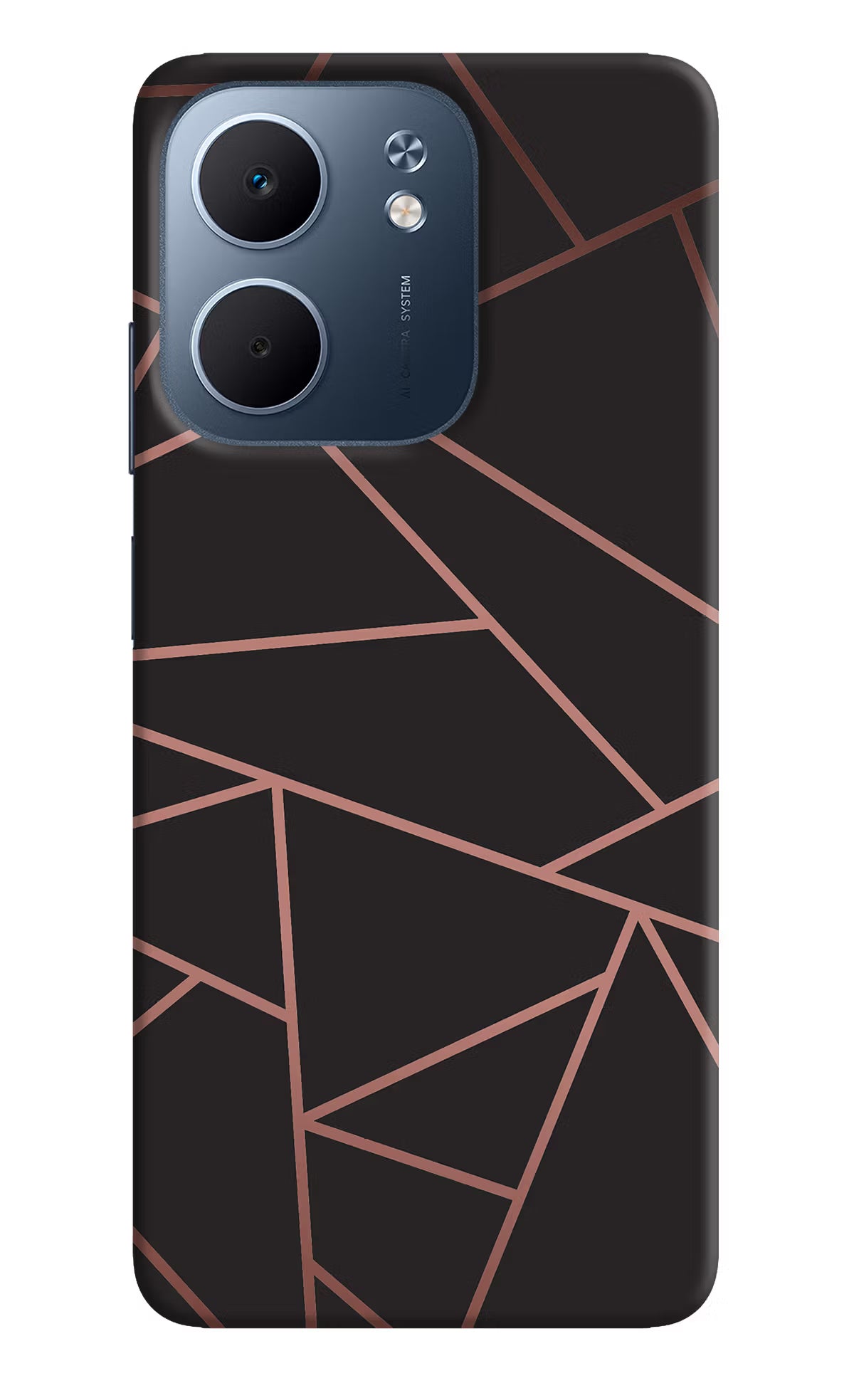 Geometric Pattern Oppo A5x 5G Hard Case Back Cover by Casekaro