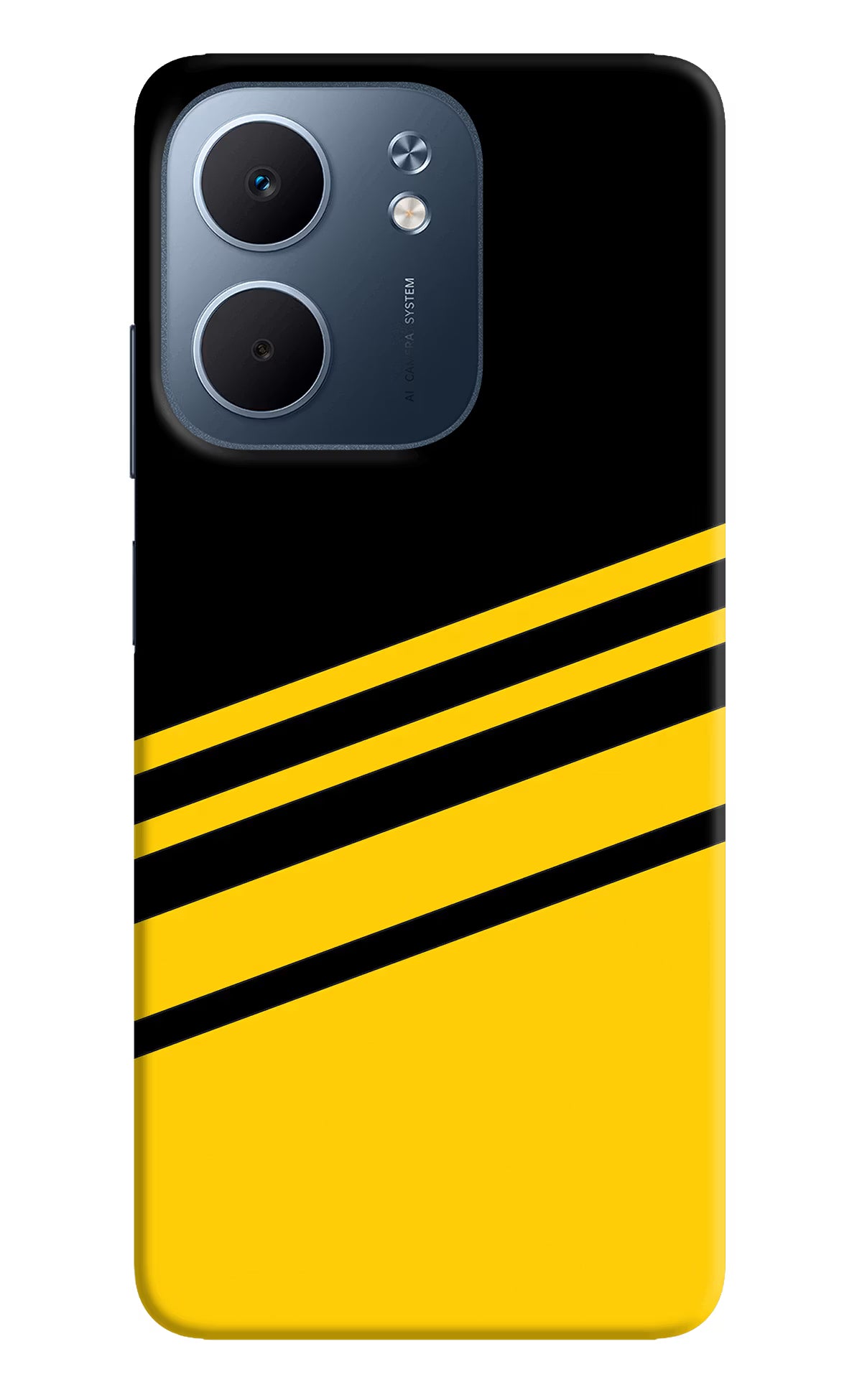 Yellow Shades Oppo A5x 5G Hard Case Back Cover by Casekaro