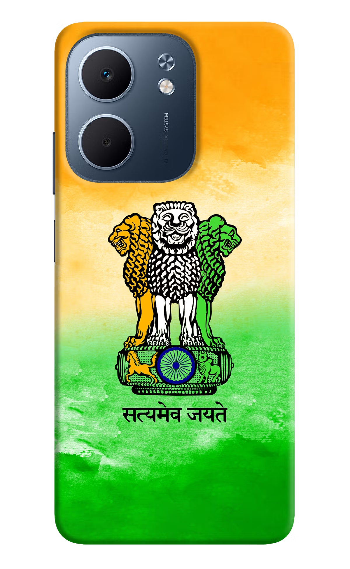 Satyamev Jayate Flag Oppo A5x 5G Hard Case Back Cover by Casekaro
