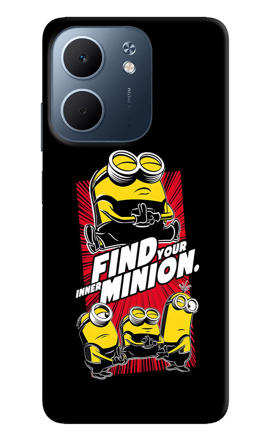 Find your inner Minion Oppo A5x 5G Hard Case Back Cover by Casekaro