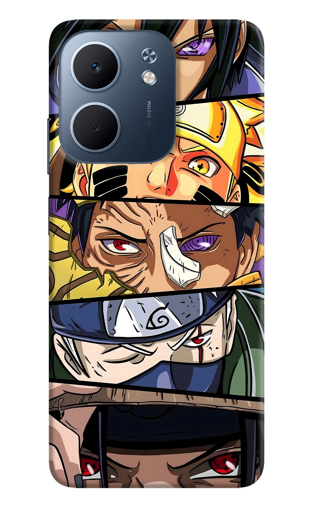 Naruto Character Oppo A5x 5G Hard Case Back Cover by Casekaro