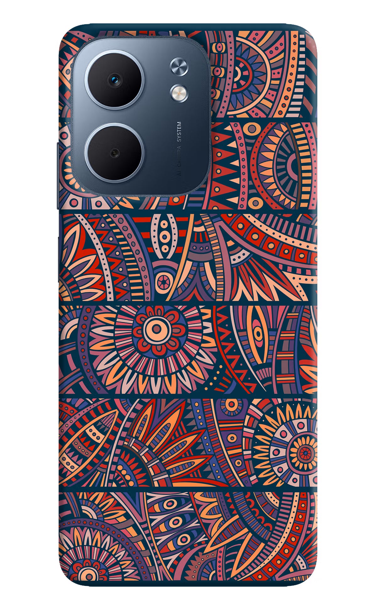 African Culture Design Oppo A5x 5G Hard Case Back Cover by Casekaro