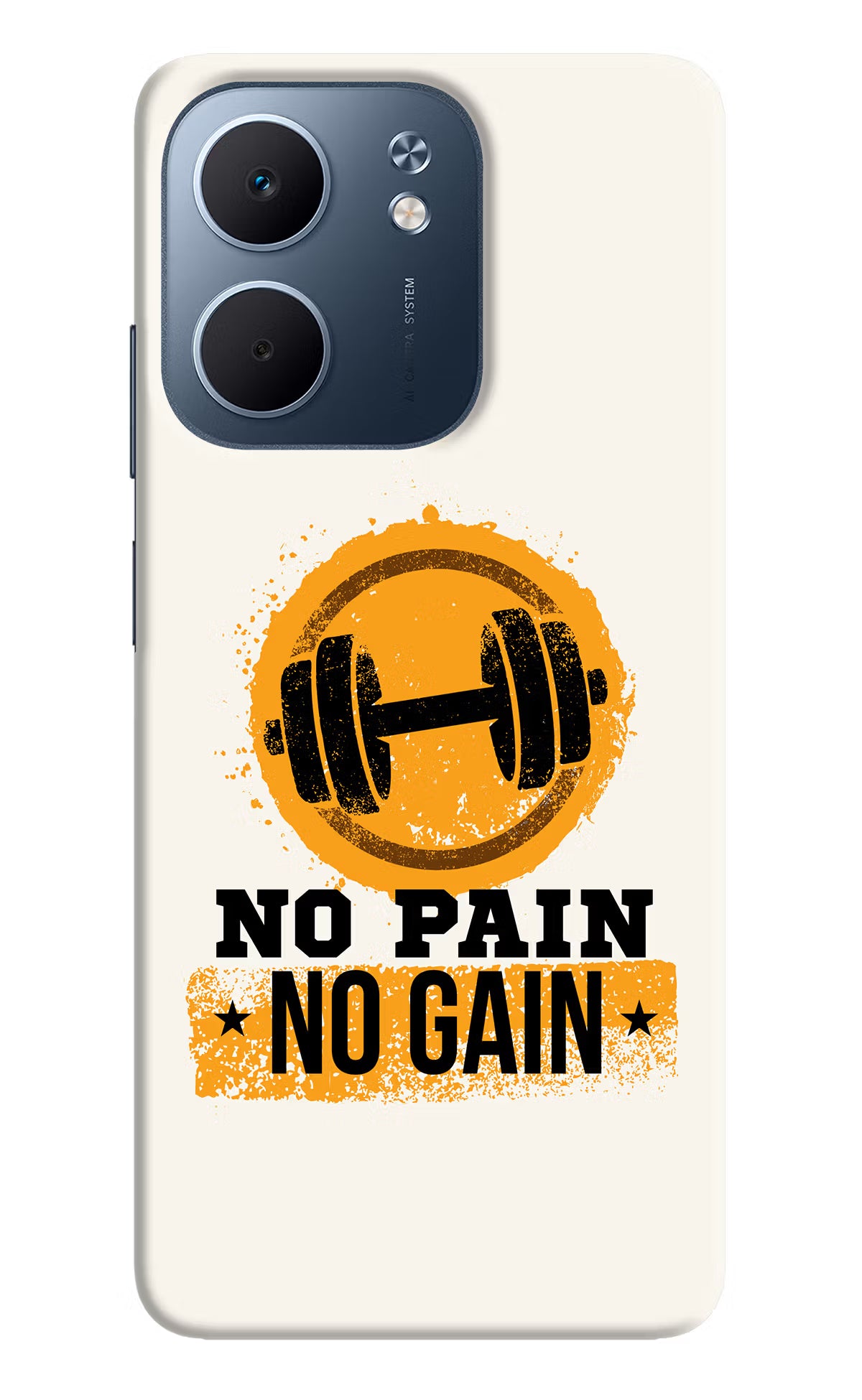No Pain No Gain Oppo A5x 5G Hard Case Back Cover by Casekaro