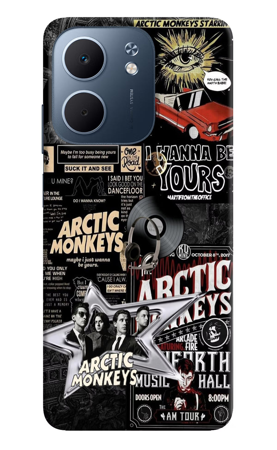 Arctic Monkeys Oppo A5x 5G Back Cover, Hard case