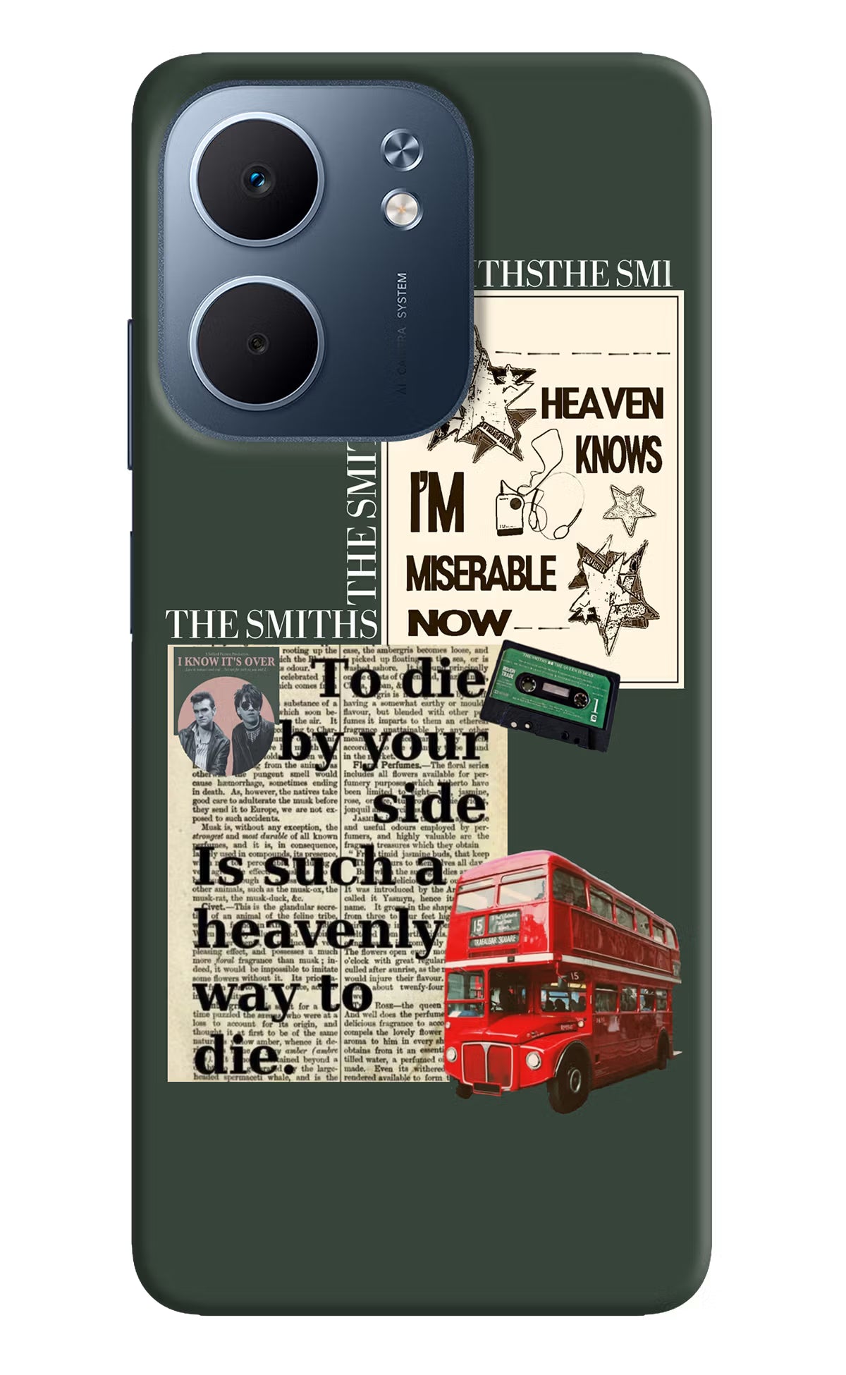The Smiths Oppo A5x 5G Hard Case Back Cover by Casekaro
