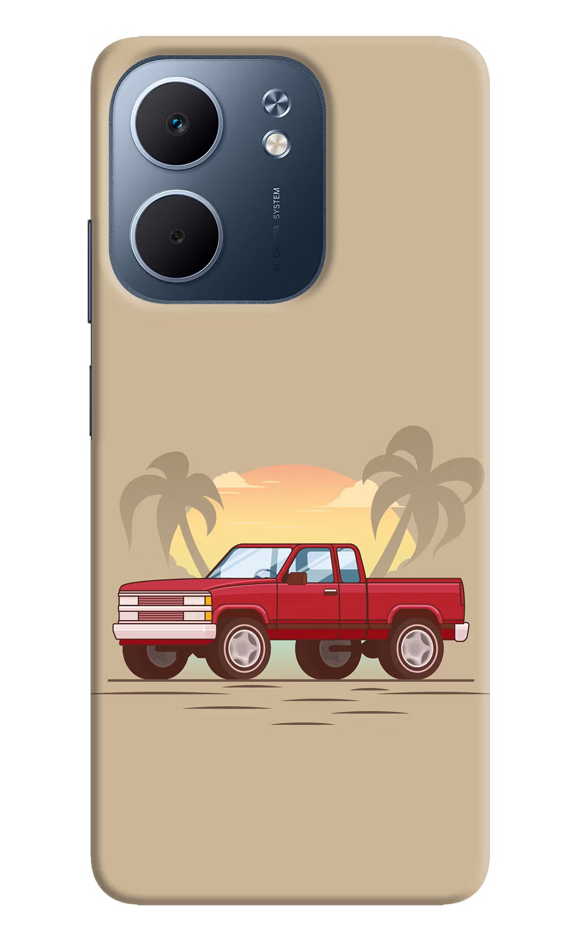 Desert Classic Drive Oppo A5x 5G Hard Case Back Cover by Casekaro