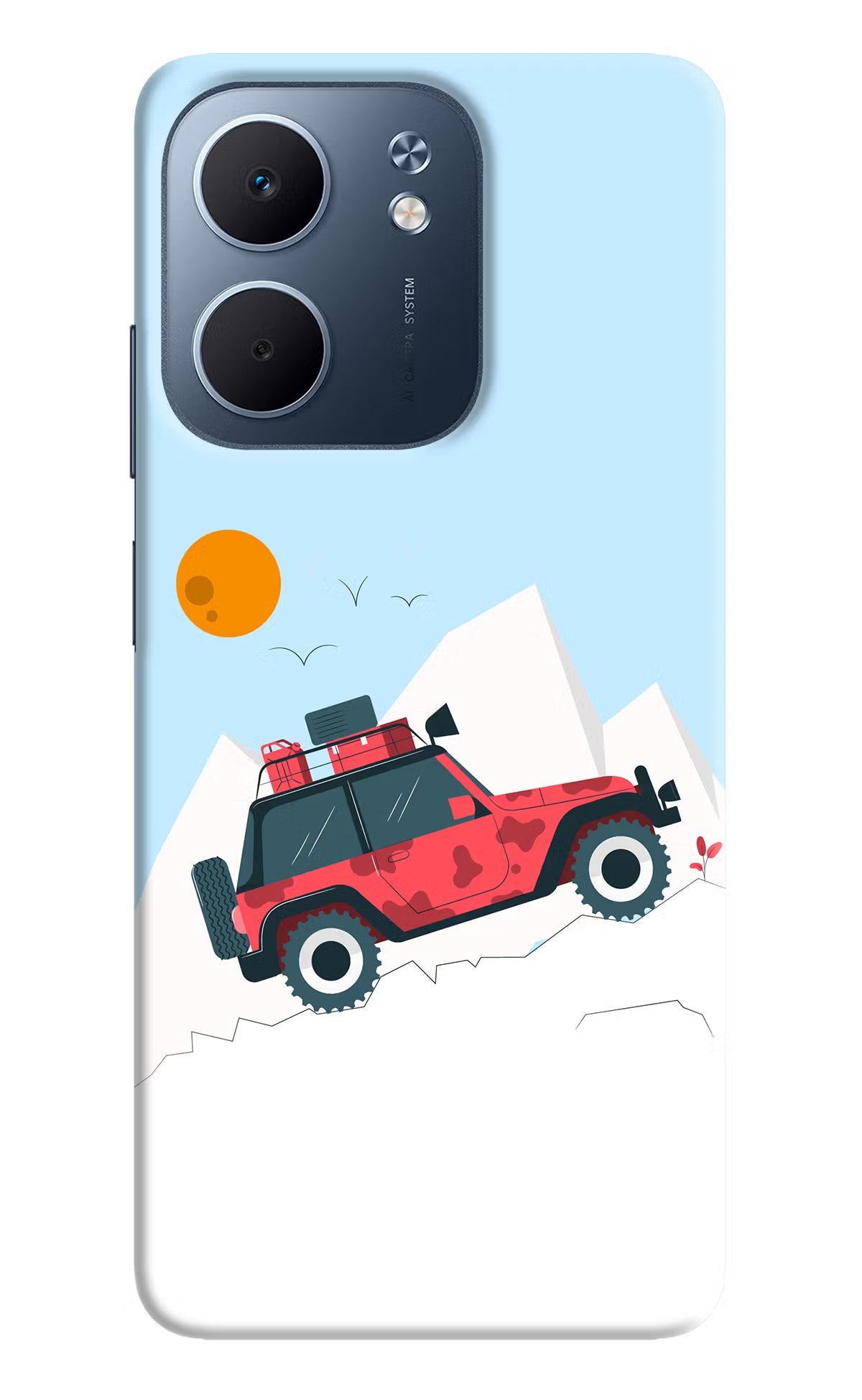 Mountain Trail Beast Oppo A5x 5G Hard Case Back Cover by Casekaro