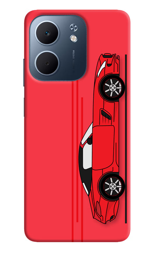 Red Velocity Oppo A5x 5G Hard Case Back Cover by Casekaro