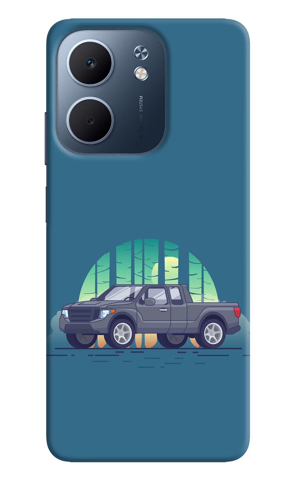 Retro Garage Vibe Oppo A5x 5G Hard Case Back Cover by Casekaro