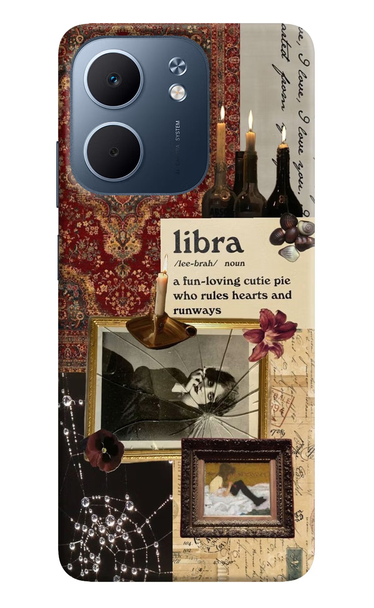 Libra Zodiac Oppo A5x 5G Hard Case Back Cover by Casekaro