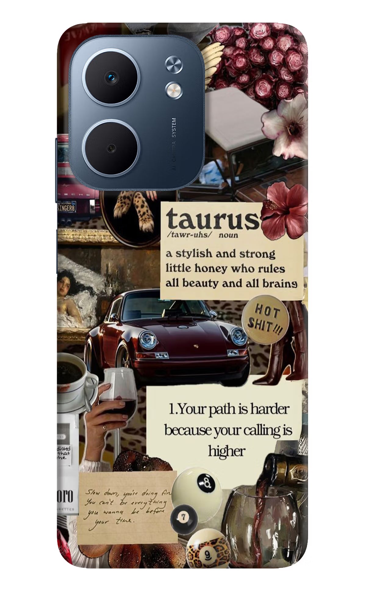 Taurus Zodiac Oppo A5x 5G Hard Case Back Cover by Casekaro