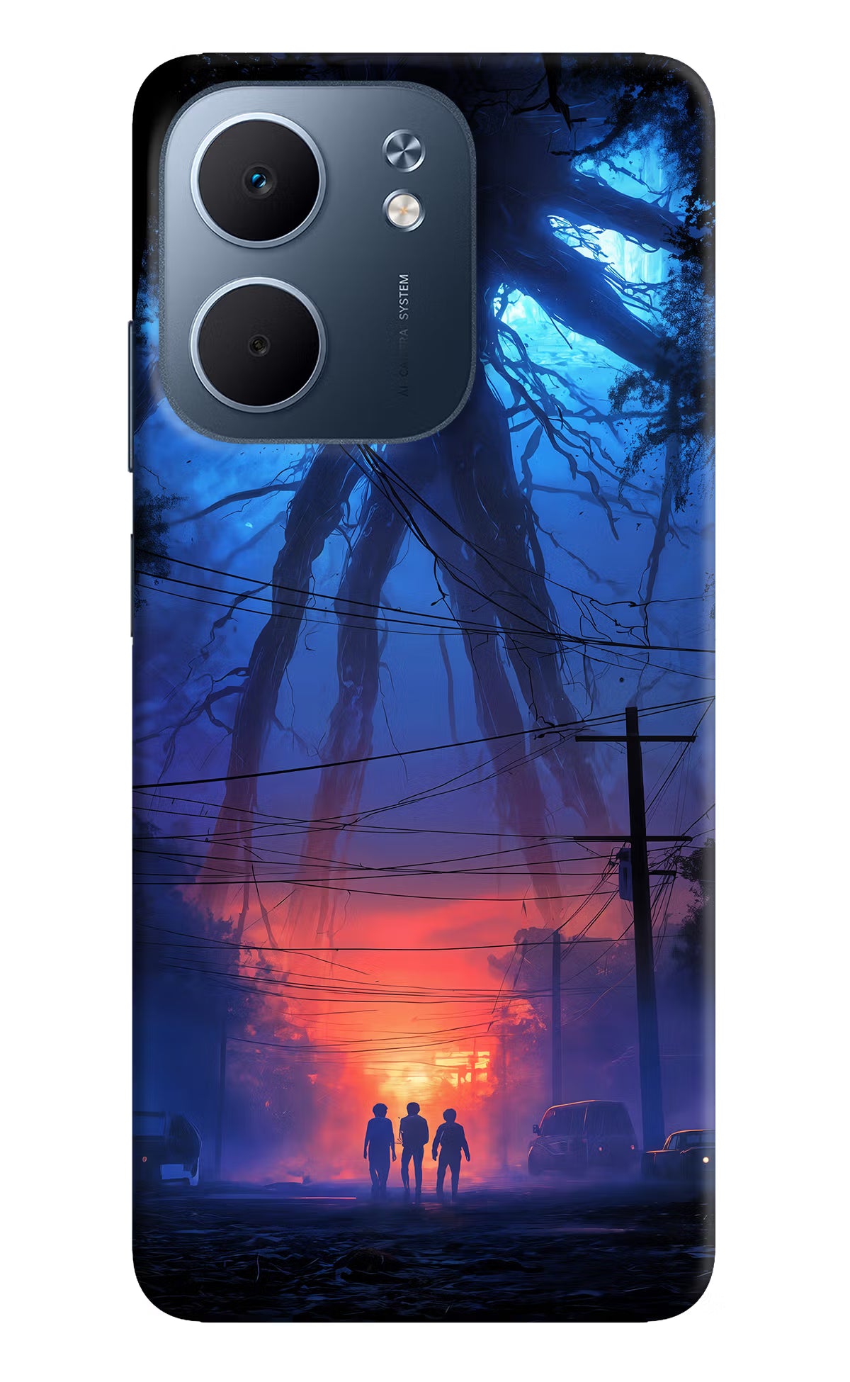 Ordinary Things Shadow Oppo A5x 5G Hard Case Back Cover by Casekaro