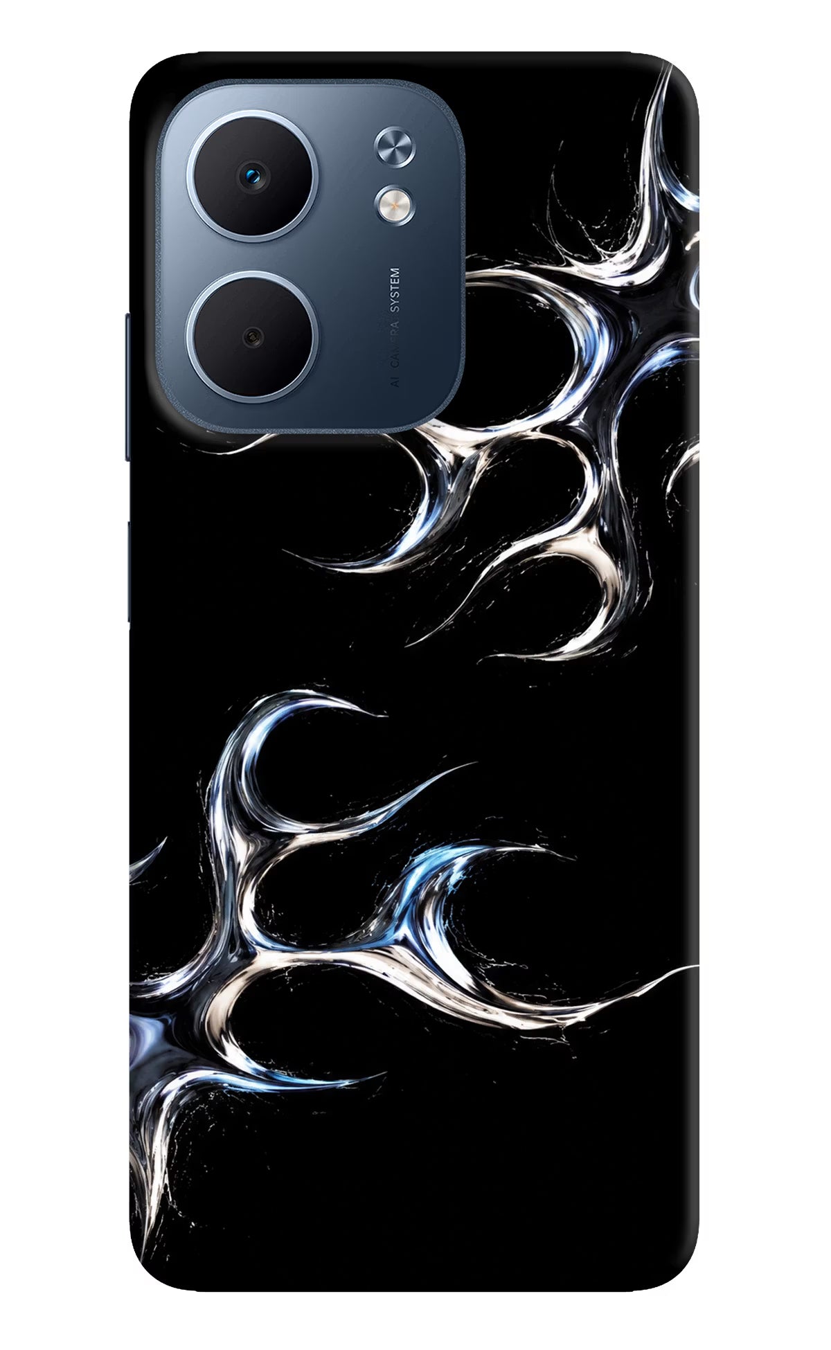 Chrome Tribal Oppo A5x 5G Hard Case Back Cover by Casekaro