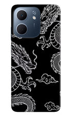 Twin Dragons Oppo A5x 5G Hard Case Back Cover by Casekaro