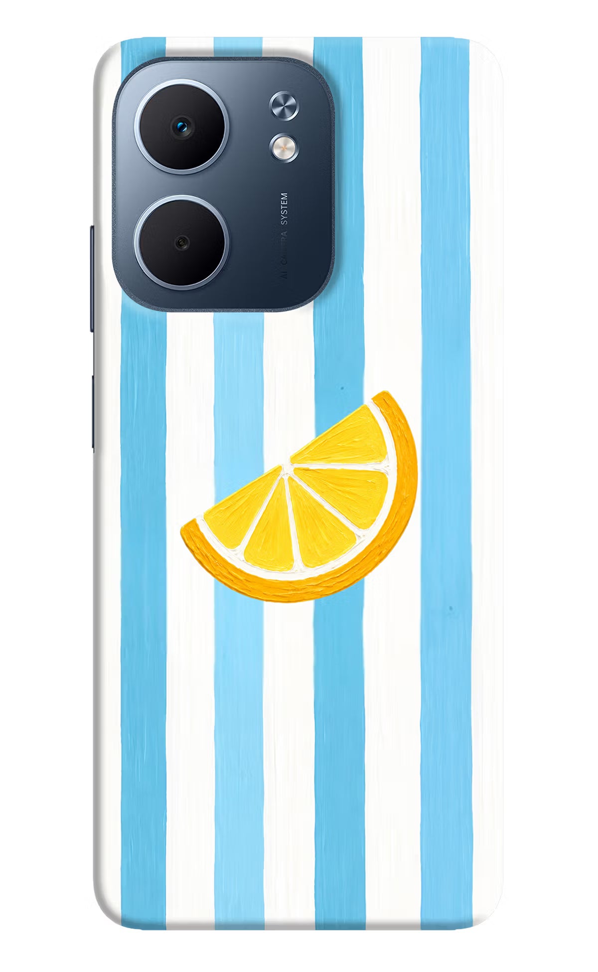 Summer Lemon Oppo A5x 5G Hard Case Back Cover by Casekaro