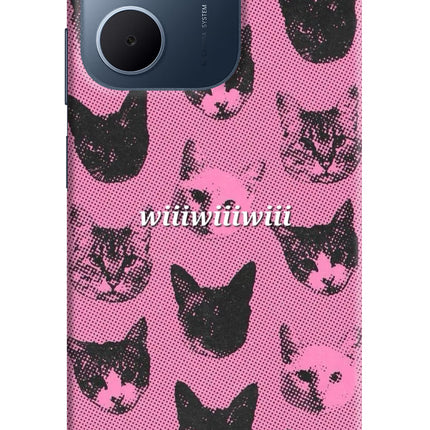 Pink Cats Oppo A5x 5G Hard Case Back Cover by Casekaro