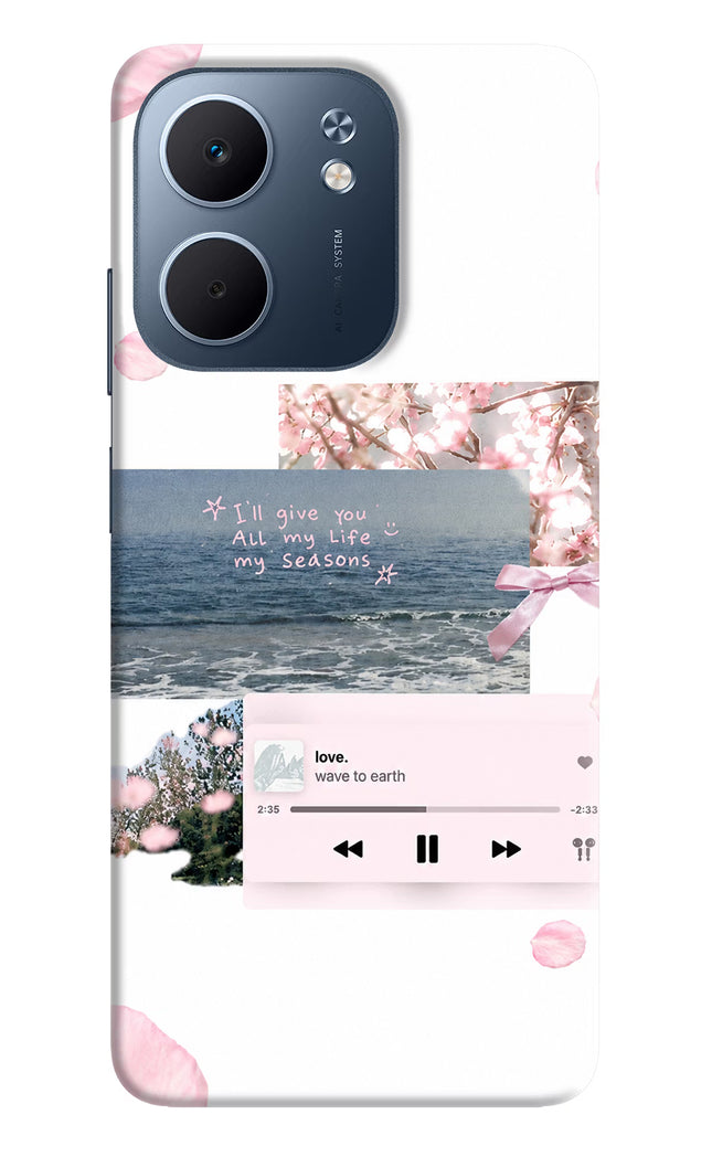 Wave to earth Oppo A5x 5G Hard Case Back Cover by Casekaro