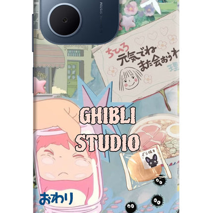 Studio Ghibli Oppo A5x 5G Hard Case Back Cover by Casekaro