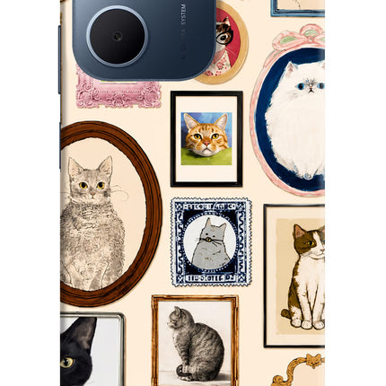 Mirror Cats Oppo A5x 5G Hard Case Back Cover by Casekaro