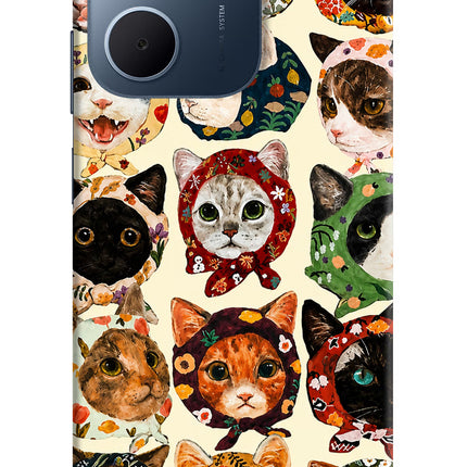 Cool Cat Oppo A5x 5G Hard Case Back Cover by Casekaro