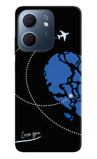 Love Orbit Oppo A5x 5G Hard Case Back Cover by Casekaro