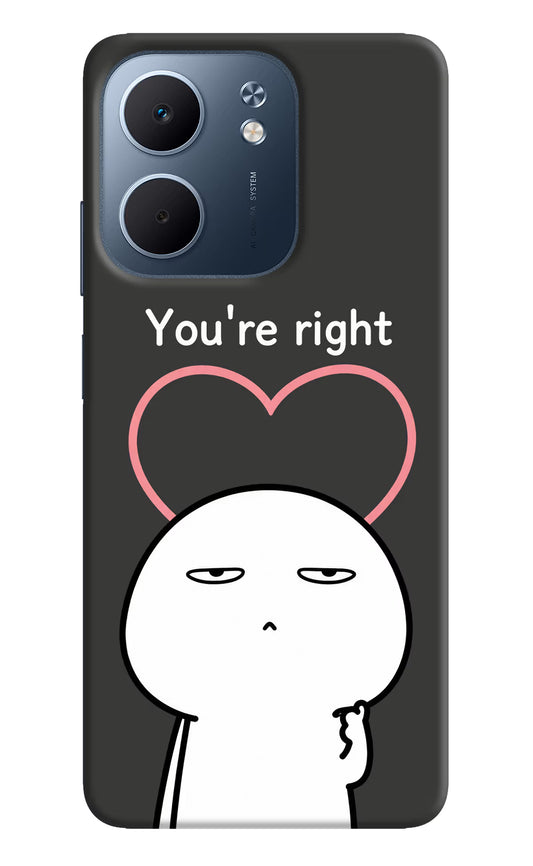 You're Right Oppo A5x 5G Hard Case Back Cover by Casekaro