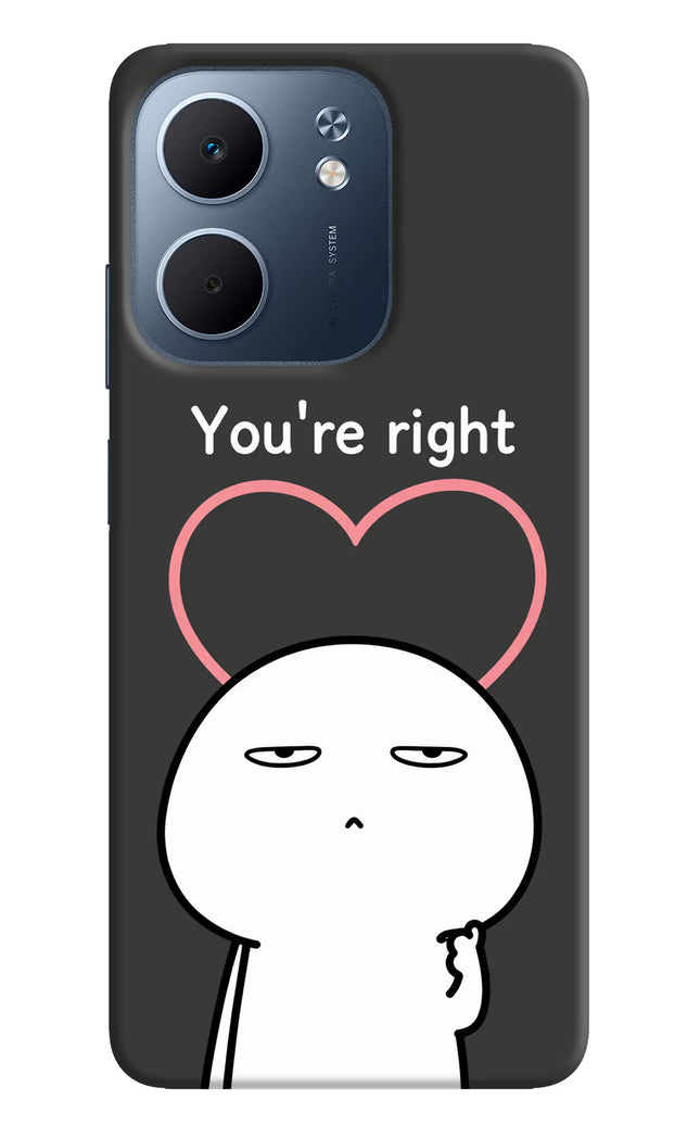 You're Right Oppo A5x 5G Hard Case Back Cover by Casekaro