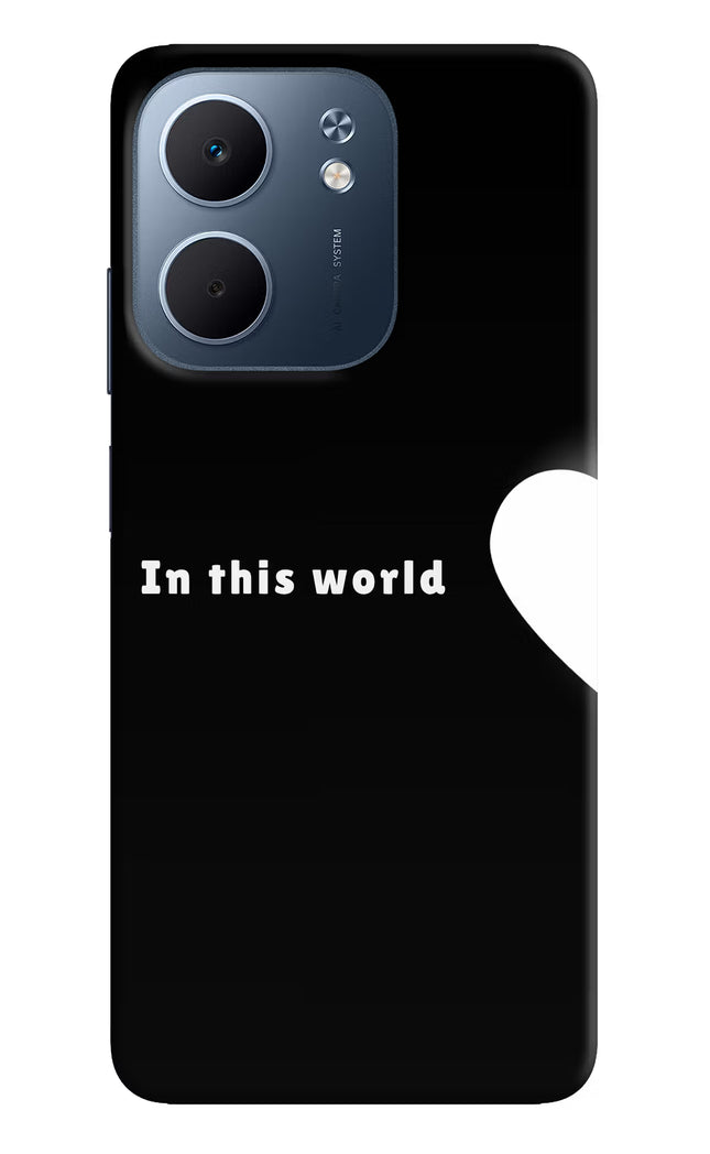 This World Oppo A5x 5G Hard Case Back Cover by Casekaro