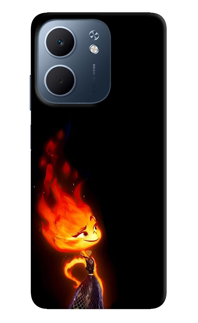 Ember Flame Oppo A5x 5G Hard Case Back Cover by Casekaro