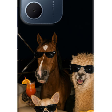 Party Squad Oppo A5x 5G Hard Case Back Cover by Casekaro