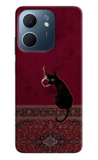 Midnight Cat Oppo A5x 5G Hard Case Back Cover by Casekaro