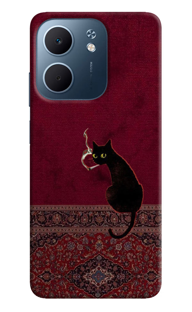 Midnight Cat Oppo A5x 5G Hard Case Back Cover by Casekaro