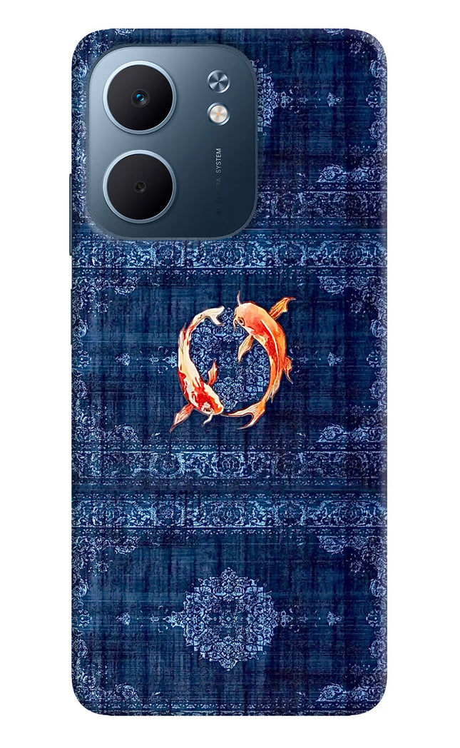 Koi Blue Oppo A5x 5G Hard Case Back Cover by Casekaro