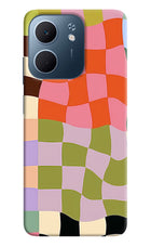 Wavy Grid Oppo A5x 5G Hard Case Back Cover by Casekaro