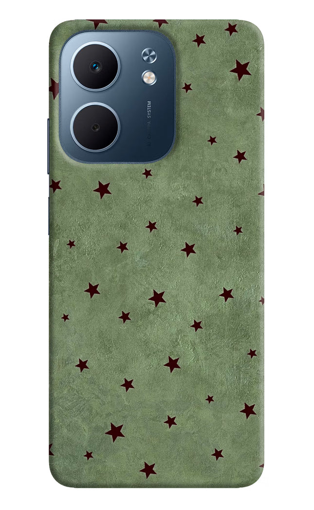 Green Stars Oppo A5x 5G Hard Case Back Cover by Casekaro